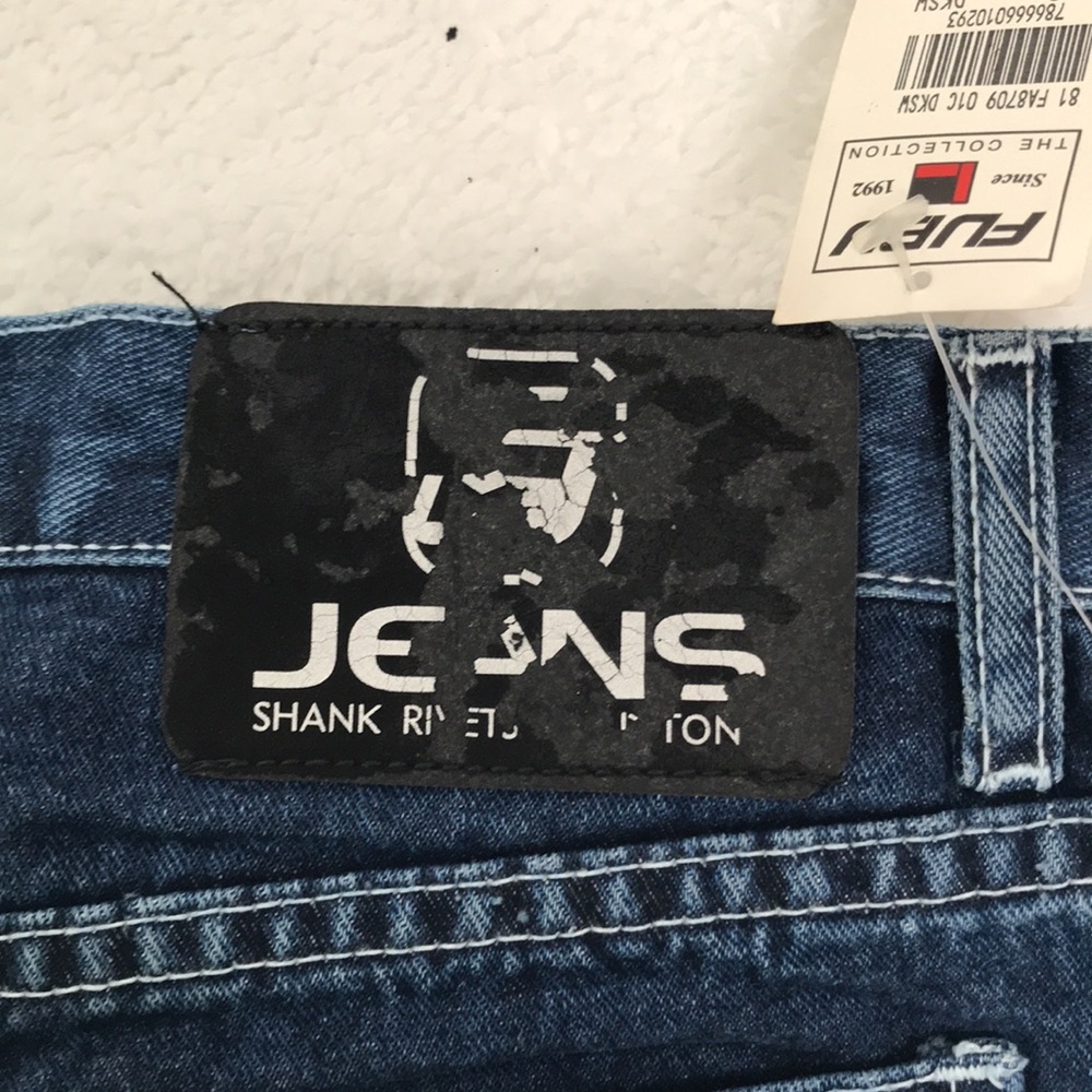Y2K Fubu Wide Leg Button Up Jeans - Picture 6 of 6